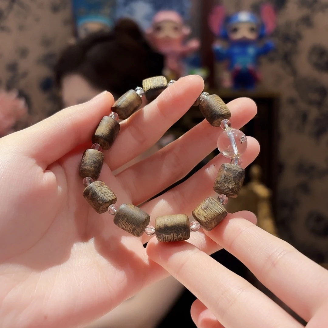 未镶嵌沉香手串多样性发其一