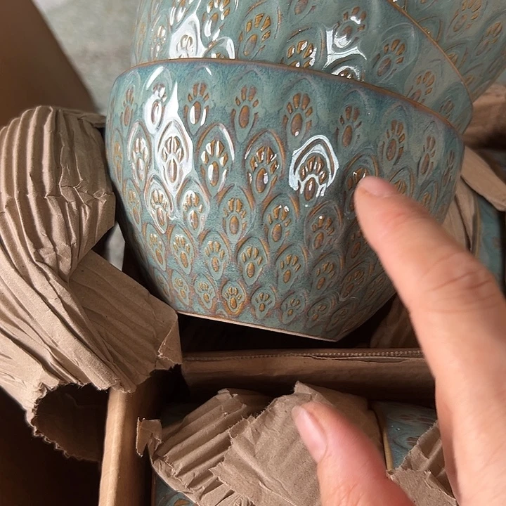 瓷片默认瑕疵商品孔雀蓝