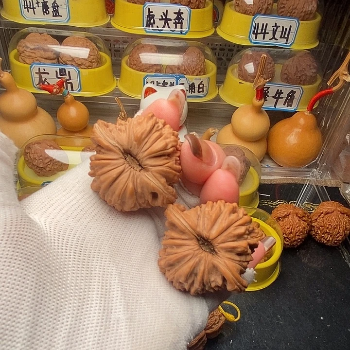 文玩核桃吊坠44全品凹气门流水纹全品楼