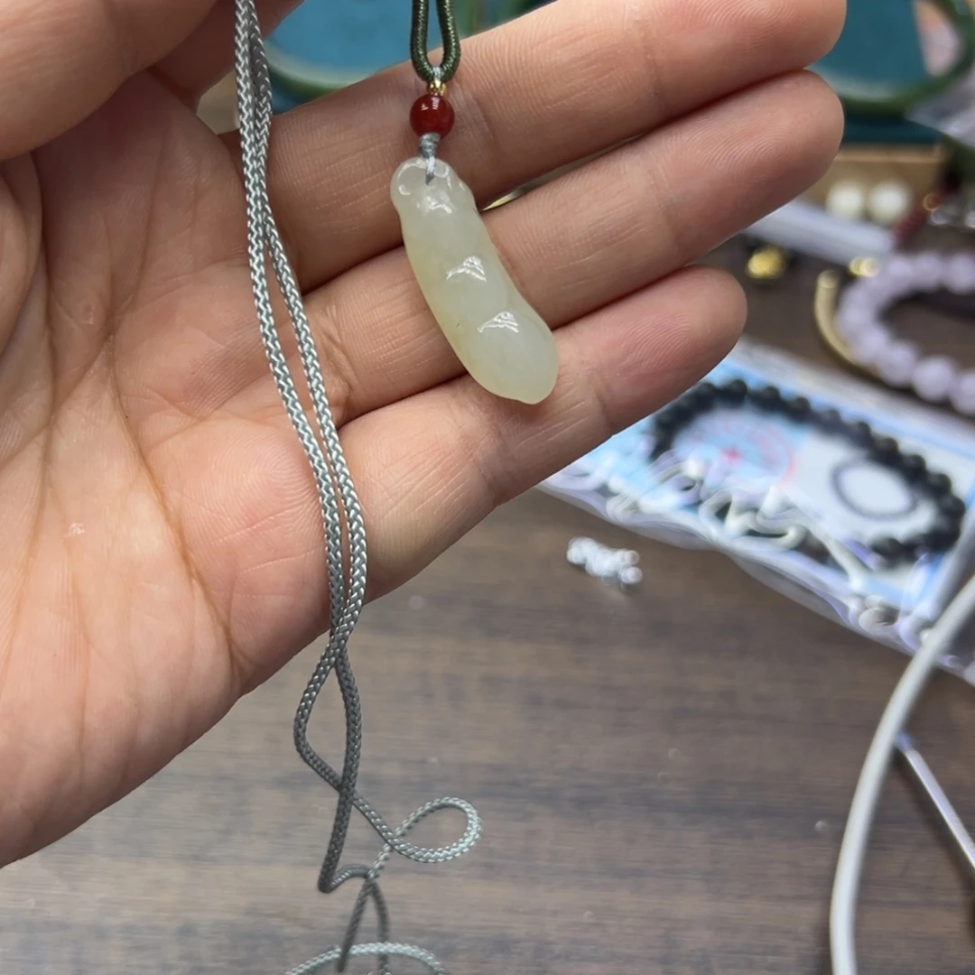 和田玉未镶嵌颈饰460