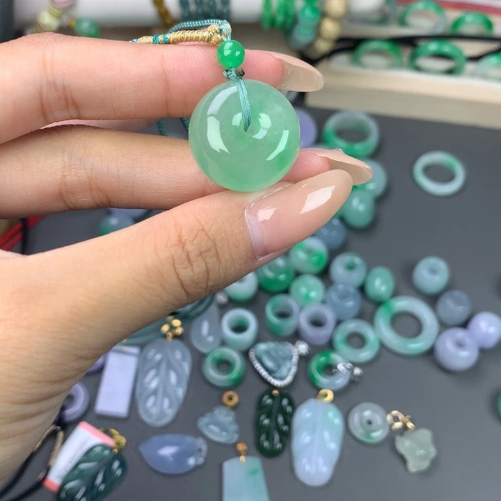 三***斯平安扣吊坠项链卡20