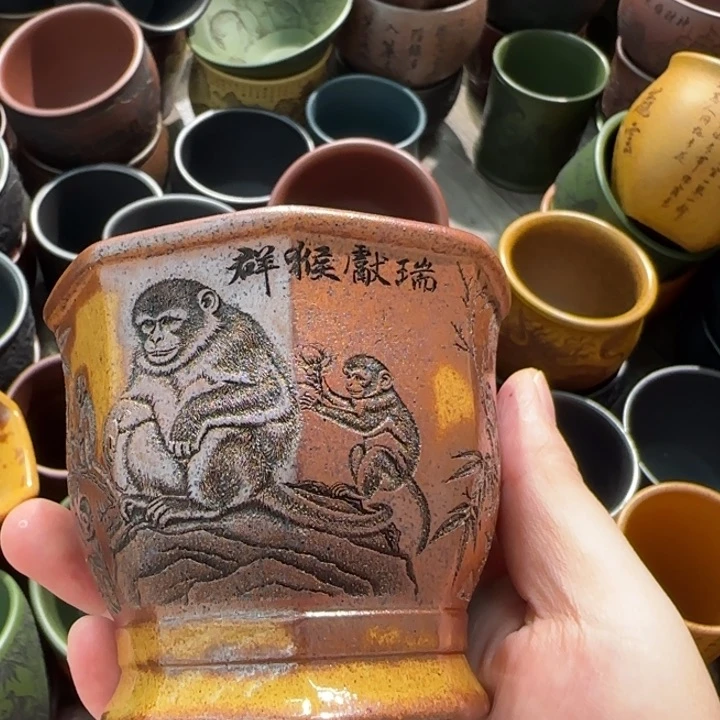 茶杯紫砂全手工紫砂