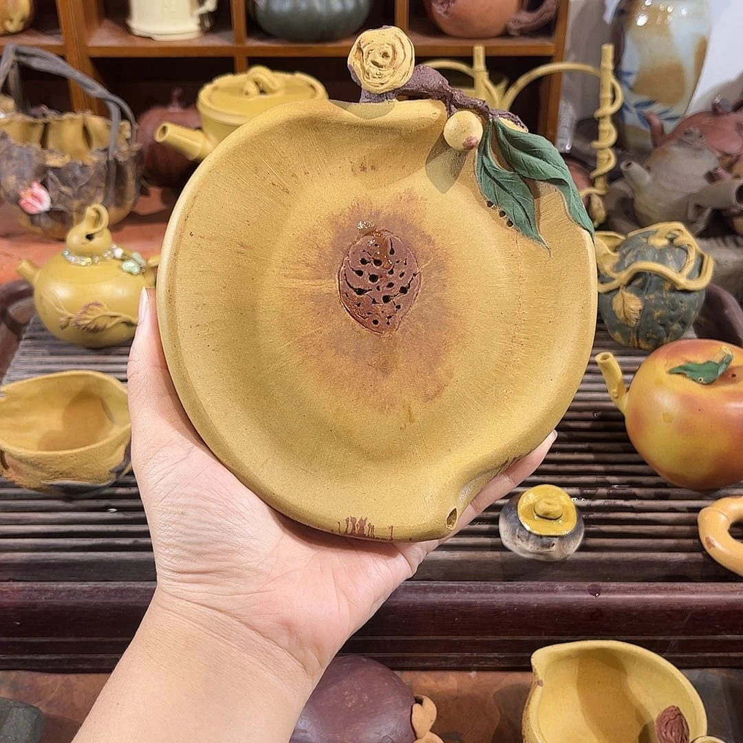 紫砂茶壶微瑕壶承