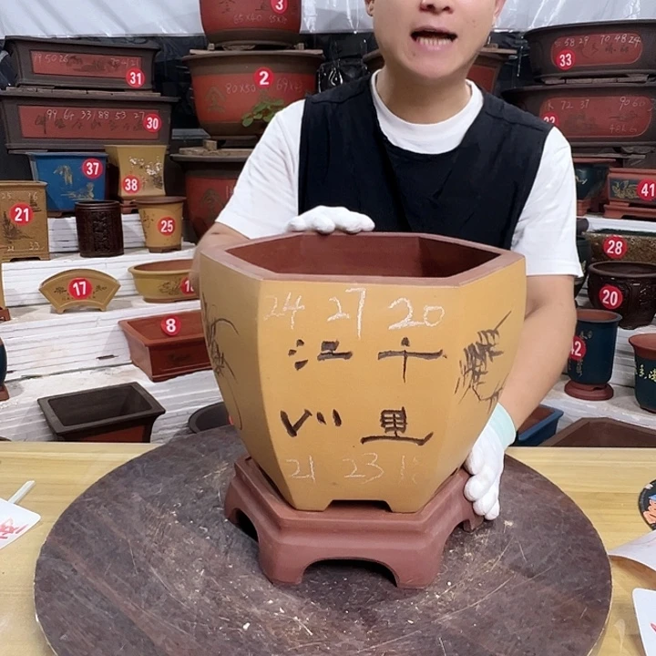 紫砂花盆工厂直发