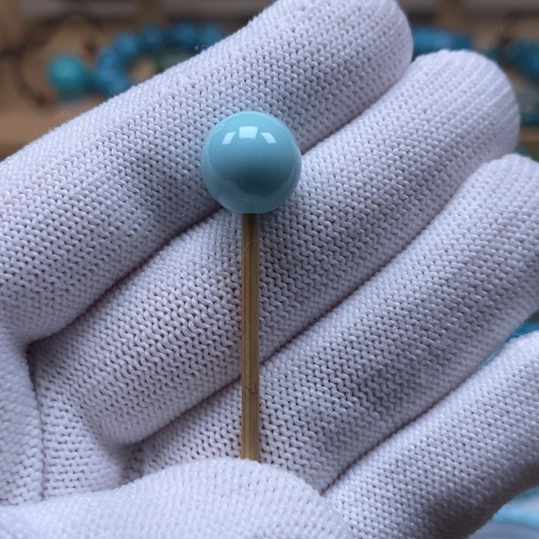 绿松石未镶嵌原矿纯干料绿松石