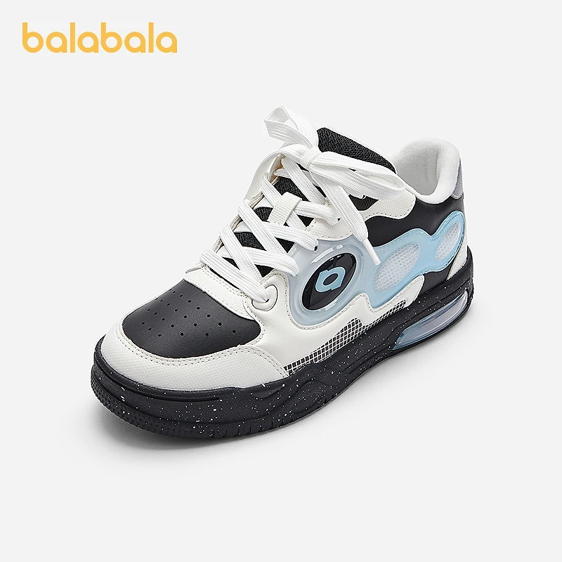巴拉巴拉童鞋儿童板鞋男童鞋小白鞋运动鞋春秋鞋子透气防滑低帮鞋