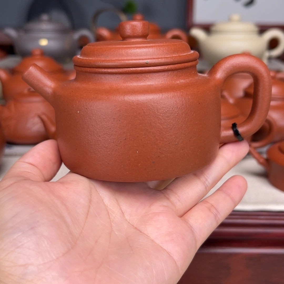 茶壶紫砂宝山红泥240