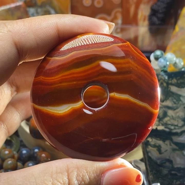 我***亿玛瑙/玉髓未镶嵌颈饰