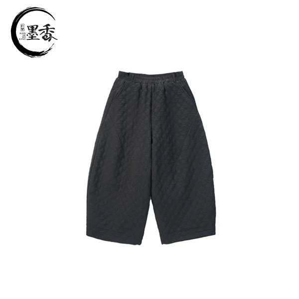 XuanGeMoXiang/轩阁墨香新中式时尚百搭高级裤子 MX33791