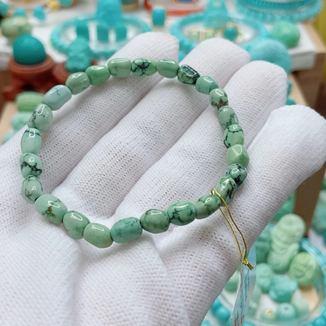 绿松石未镶嵌手串