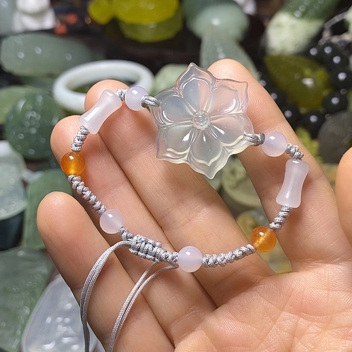 岫玉未镶嵌岫玉颈饰