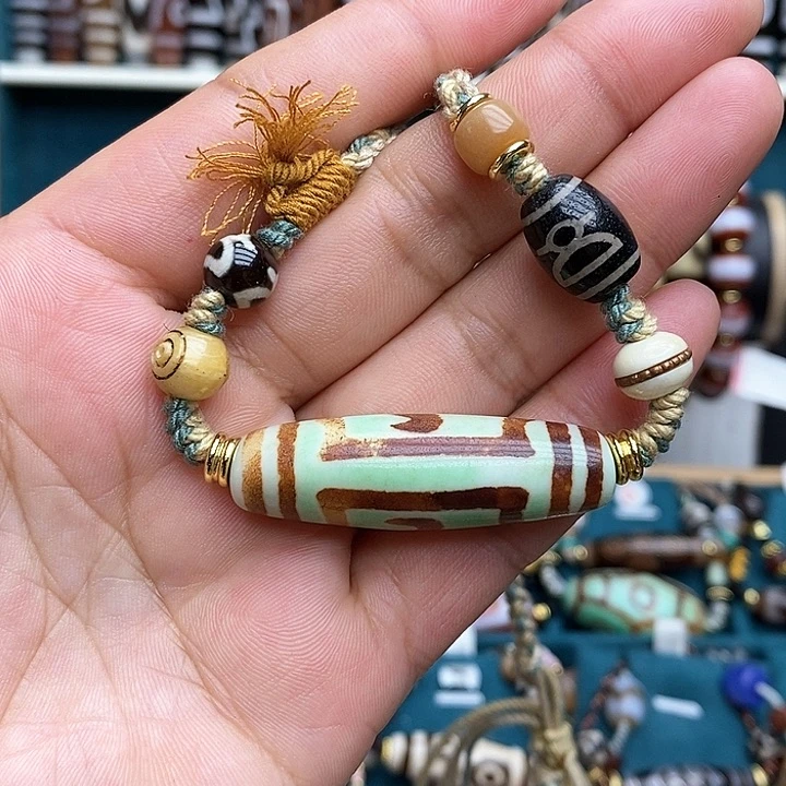 玛瑙/玉髓颈饰合金孟*