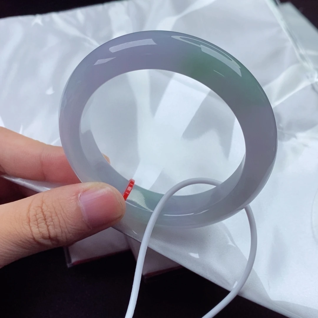 翡翠手镯未镶嵌正圈54（231034