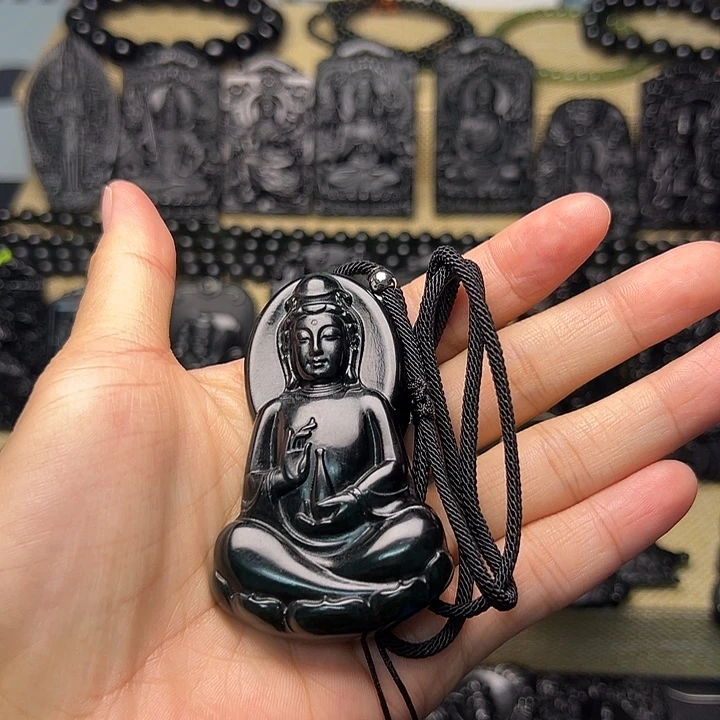 ****可蛇纹石玉未镶嵌颈饰