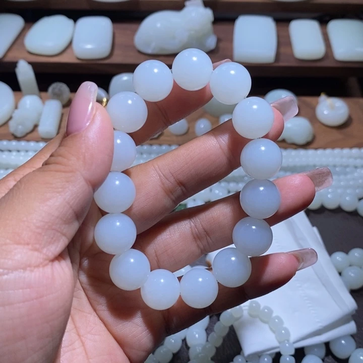 未镶嵌手链和田玉跟****理