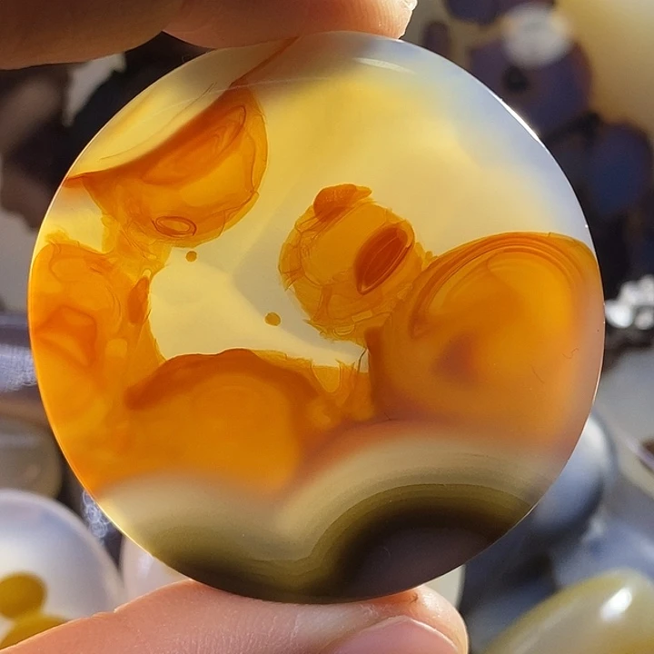 未镶嵌颈饰玛瑙/玉髓