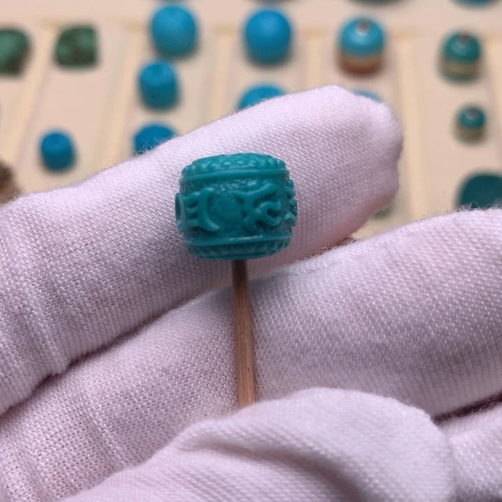 绿松石未镶嵌绿松石六方12.4