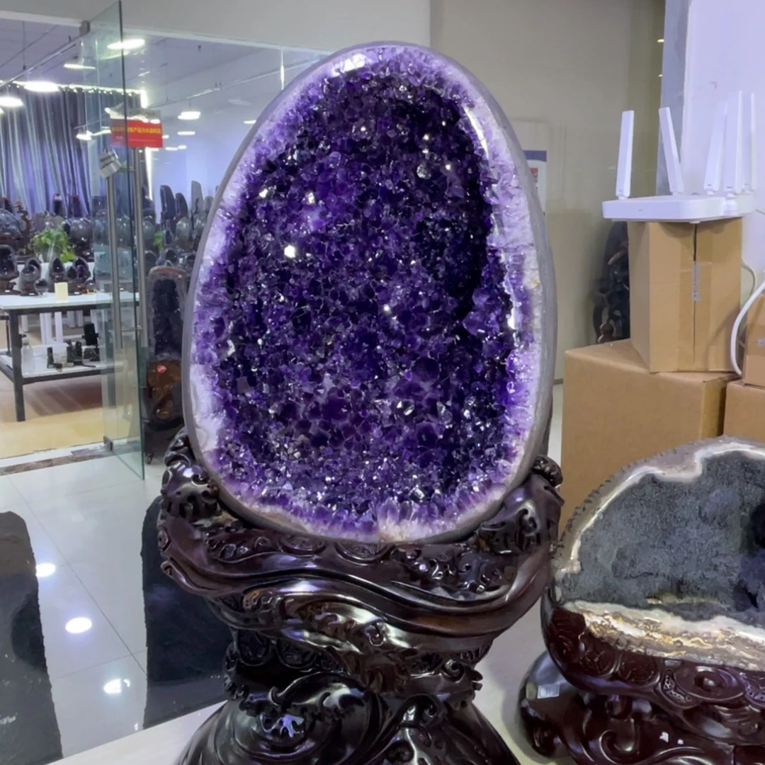 未镶嵌大型摆件（非配饰）紫晶