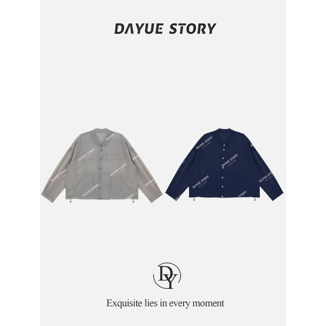 DAYUE【默片】夏日献定~自然会呼吸莱赛尔衬衫！韩版设计感时尚百搭