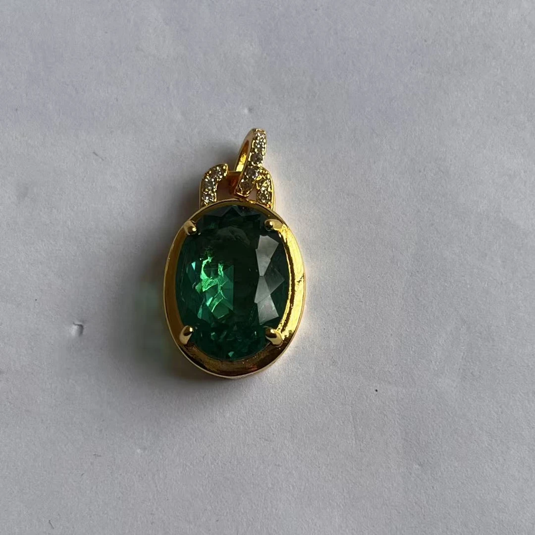 臻选吊坠 经典百搭设计绿吊坠WDA8826