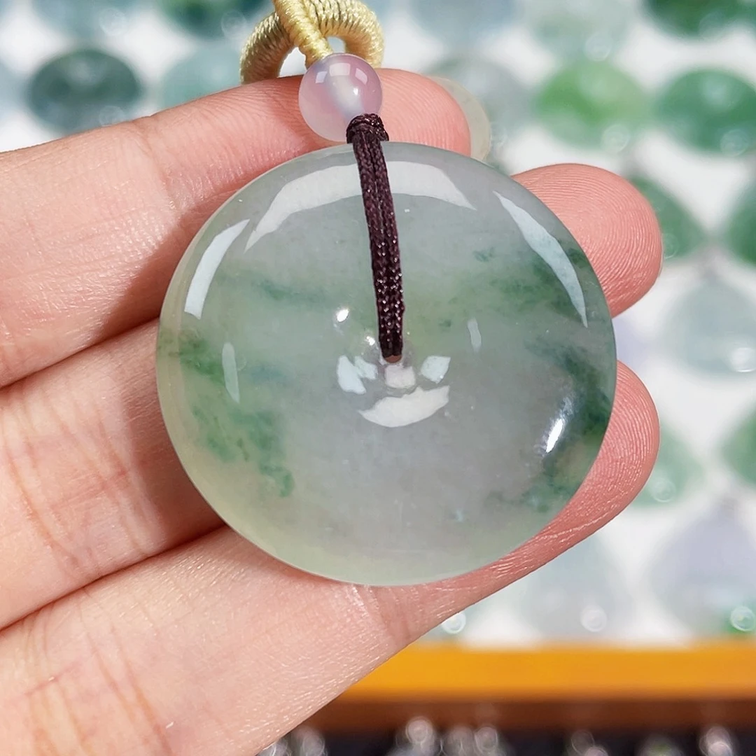 颈饰未镶嵌翡翠吊坠