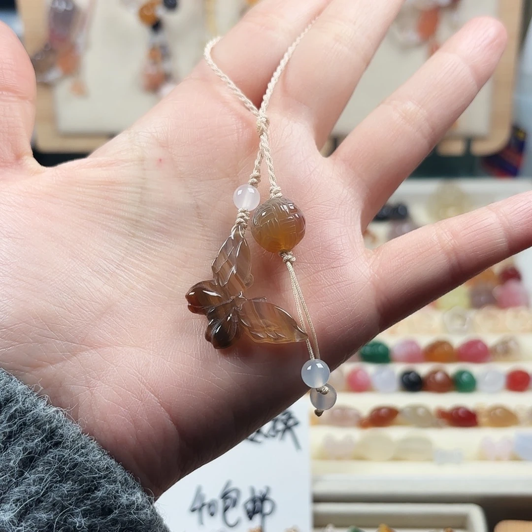 玛瑙/玉髓未镶嵌颈饰