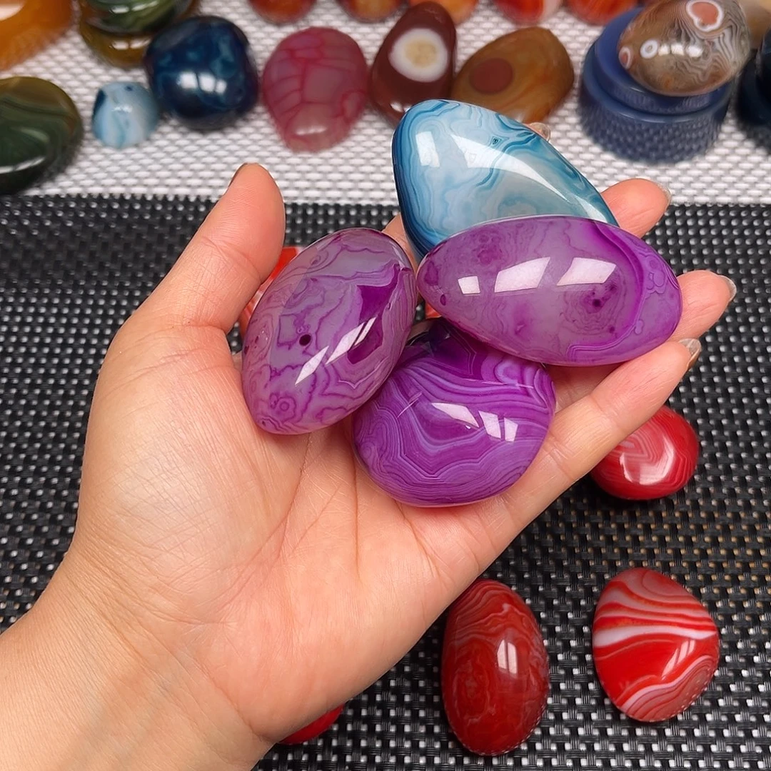 心***神玛瑙/玉髓未镶嵌珠宝奇石