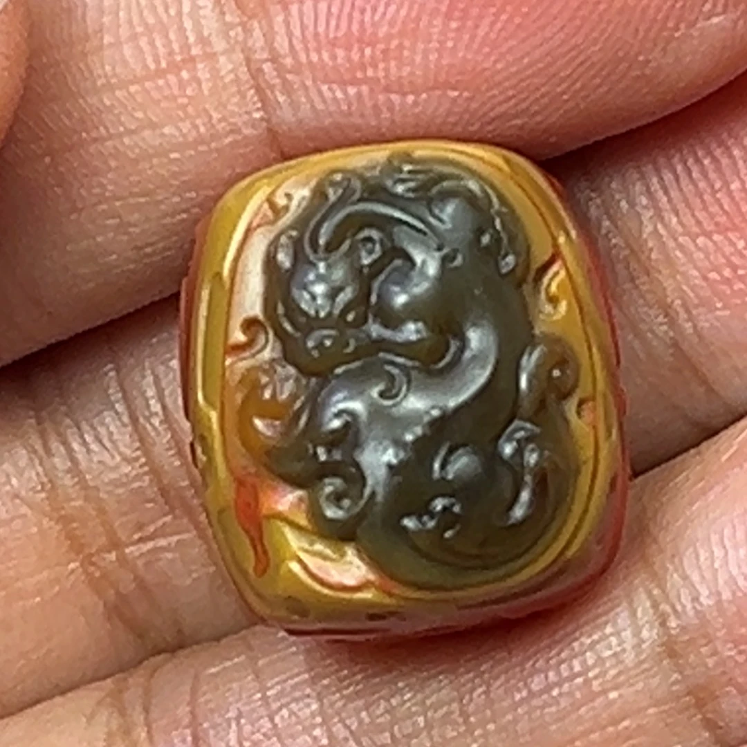 未镶嵌桶珠南红玛瑙