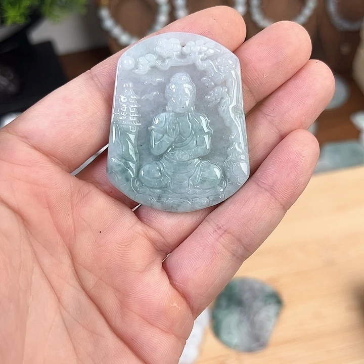 颈饰未镶嵌翡翠天然A货翡翠00020