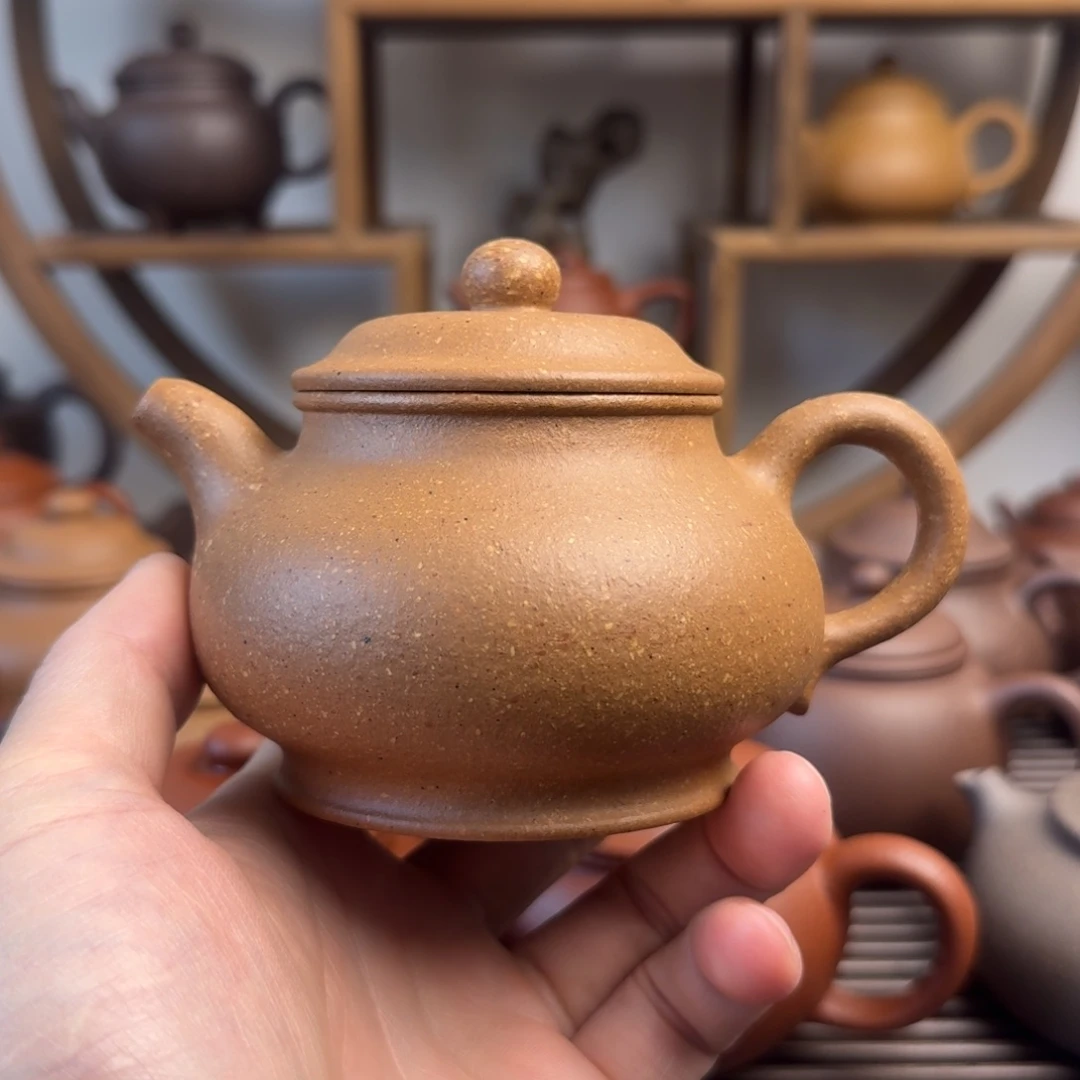 茶壶紫砂潘壶240cc台西梨皮老段