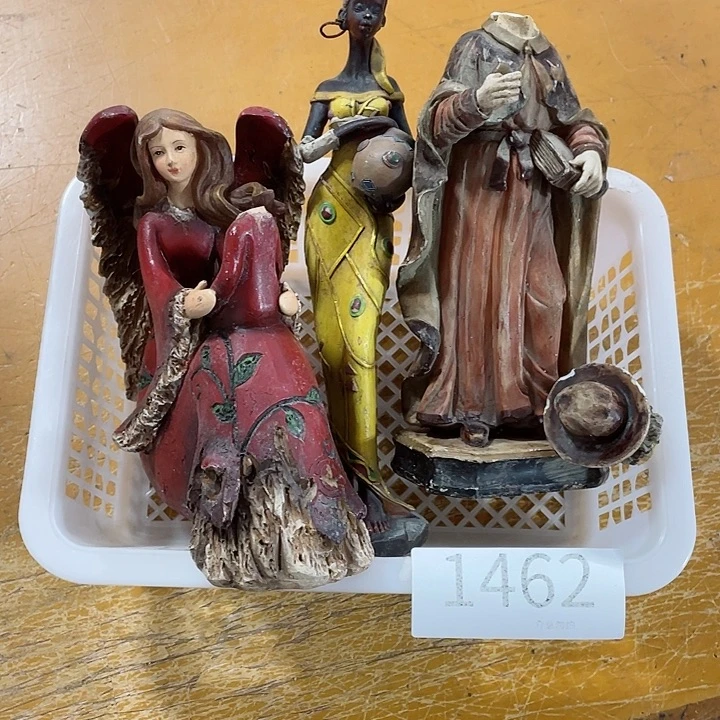 摆件艺****仙孤品老货微瑕瓷