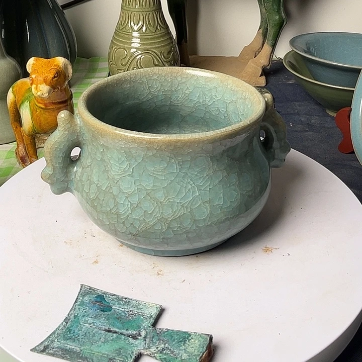 摆件老窑烧制工艺技术