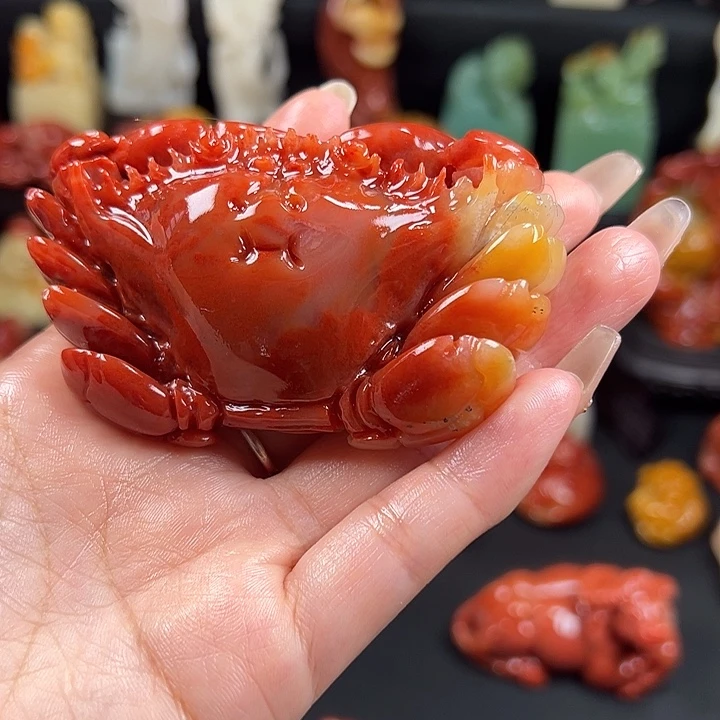 盛***郎寿山石高山水冻石