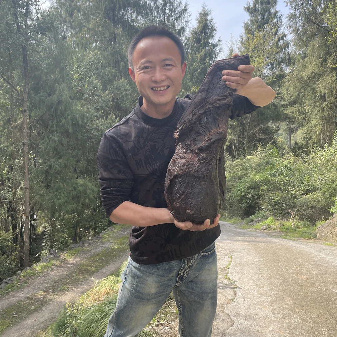 【现场称重】猪屁股肉恩施老腊肉农户散养