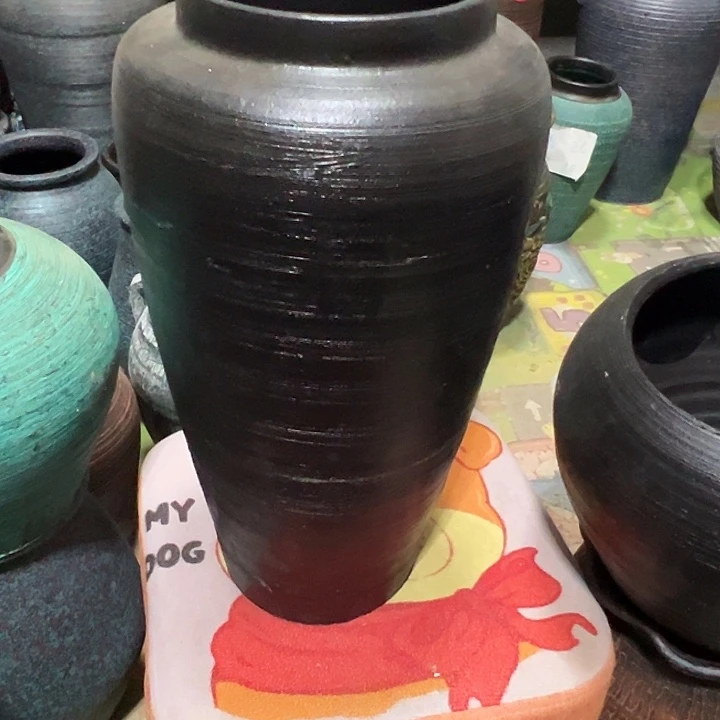 粗陶盆默认打孔高34口12