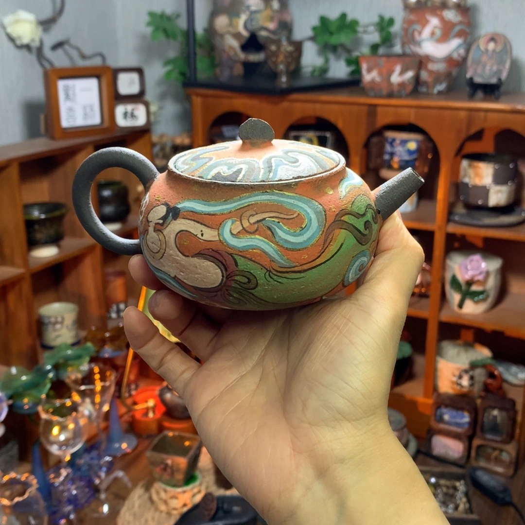 天****陶手心里的敦煌·紫砂壶