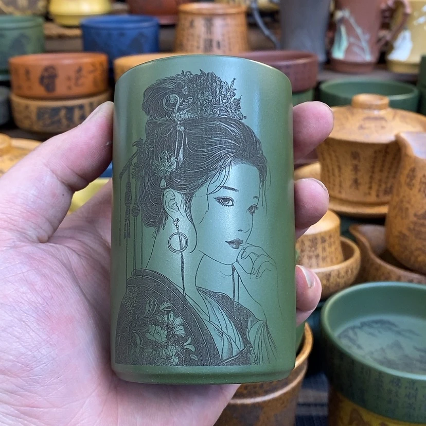 【闪购商品】紫砂杯子宜兴全手工紫砂杯