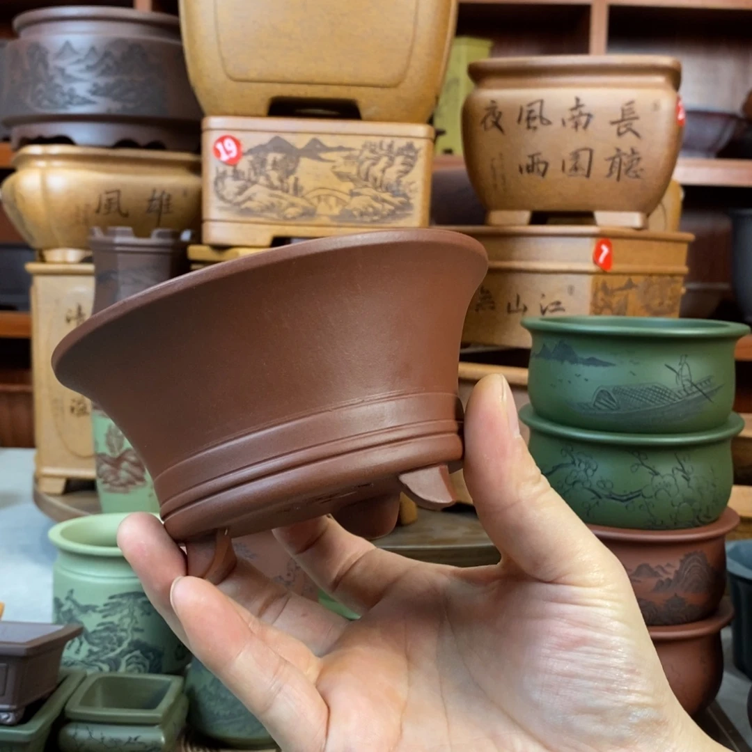 *****紫砂花盆盆景花盆