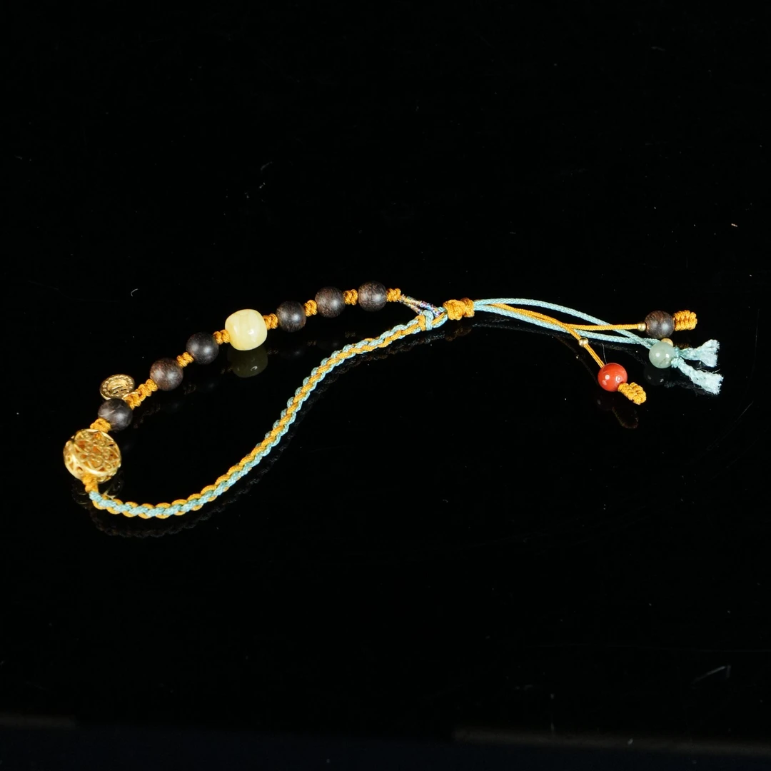 A4430 达拉干沉香满油沉水diy手串  0.6cm 3.78g