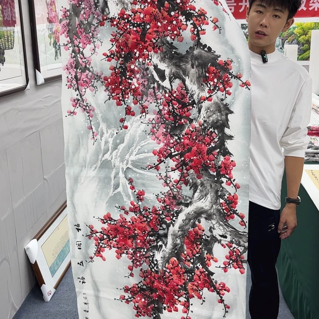 国画宣纸国画纯手绘作品