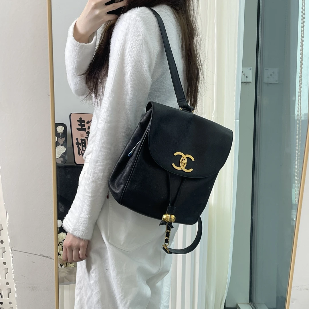 95新 Chanel/香奈儿 爱夏奢品/香奈儿/双肩包/80599