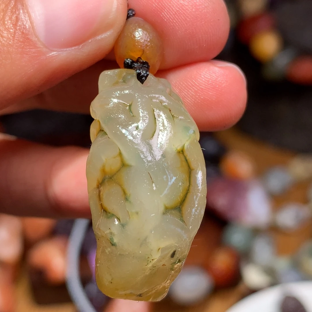 未镶嵌玛瑙/玉髓珠宝半成品