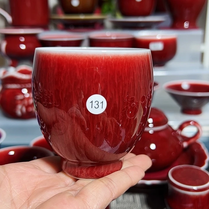 一**白玉郎亭陶瓷福利杯