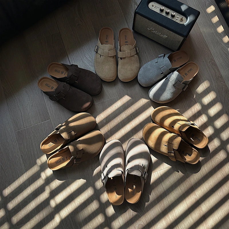 百搭时尚包头拖春夏潮流舒适个性凉拖鞋韩版男士帅气休闲懒人拖鞋