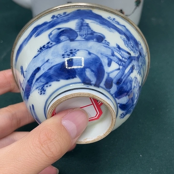 新***白瓷片精美的陶瓷摆件……