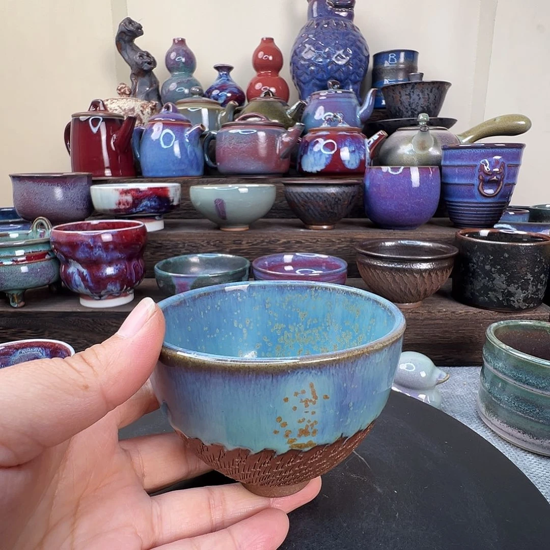 气炭半跳刀鸡心单杯满容150