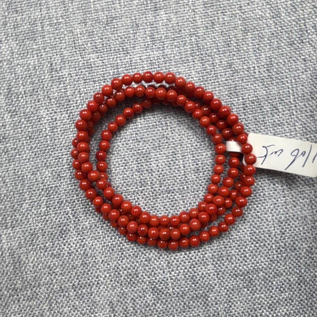 南红玛瑙手串未镶嵌