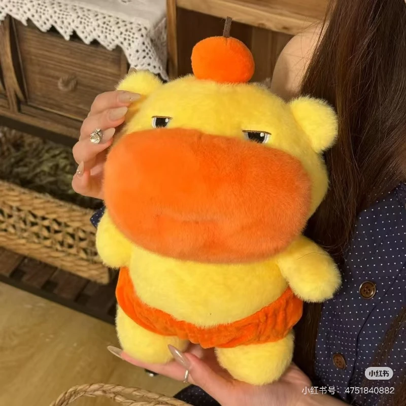网红爆款小水豚噜噜毛绒玩具公仔卡皮巴拉送女友520情人节礼物