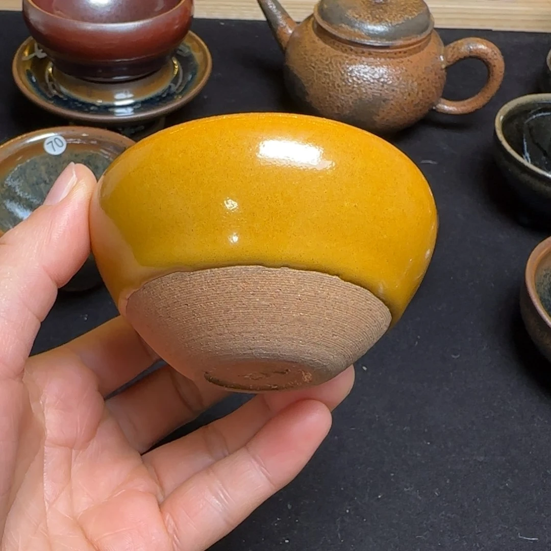 茶盏83 行云龙窑柴烧