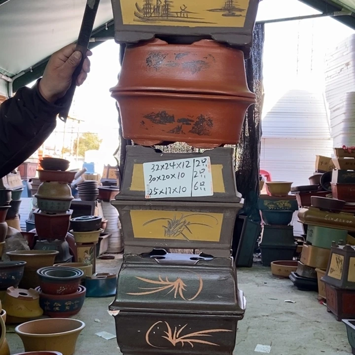 紫砂花盆紫砂紫砂